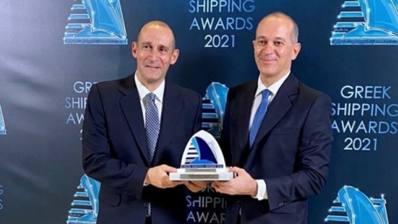 Η Arcadia Shipping βραβεύτηκε ως Εταιρεία Δεξαμενόπλοιων της xρονιάς