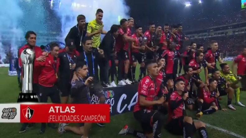 Άτλας: Κατέκτησε το πρωτάθλημα στο Μεξικό μετά από 70 χρόνια (vids)