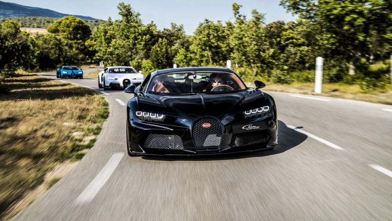Τέρμα γκάζι με Bugatti Chiron Pur Sport και Super Sport (vid)