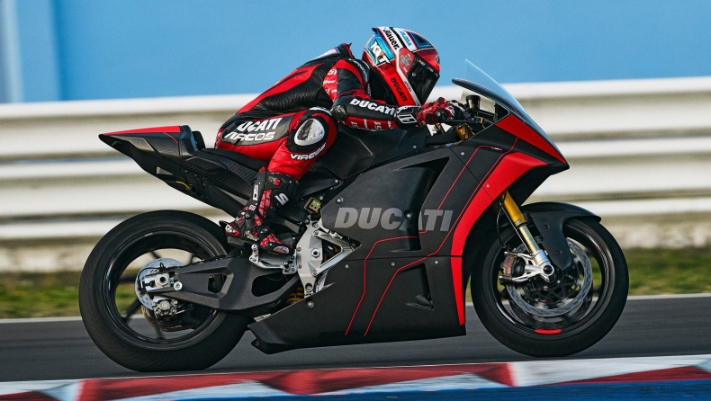 Ducati: Η ηλεκτρική MotoE μοτοσικλέτα πάτησε πίστα