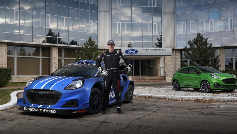 WRC: H Ford αποκάλυψε το υβριδικό Puma Rally1 της M-Sport (vid)