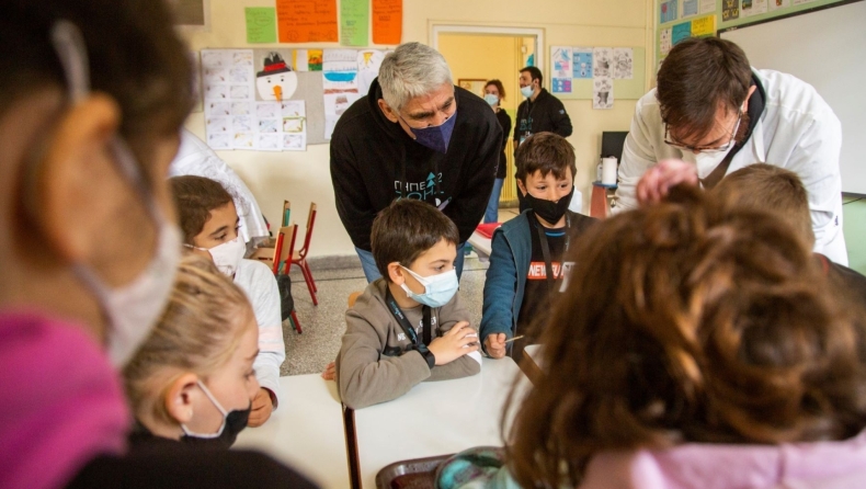 Το Γήπεδο Ζωής ξεκίνησε τις δράσεις του στα σχολεία της Νίκαιας