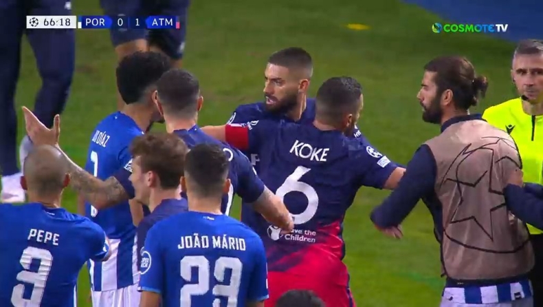 Πόρτο - Ατλέτικο: Ξέφυγε η κατάσταση στο «Ντραγκάο», δύο αποβολές σε τρία λεπτά (vid)