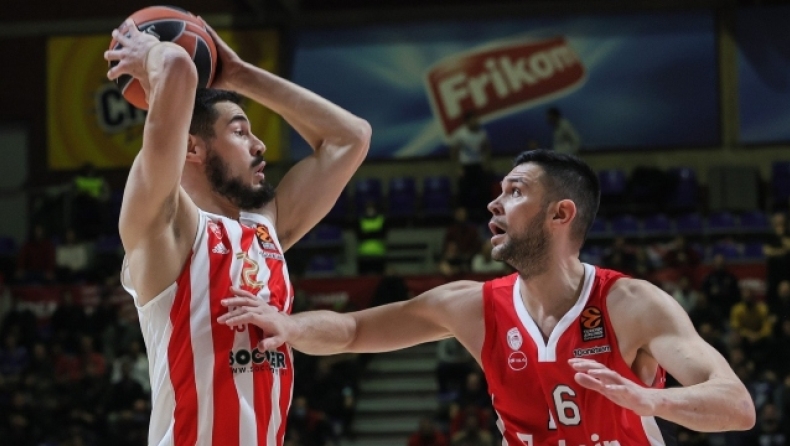 Ερυθρός Αστέρας - Ολυμπιακός 81-76: Η MVP εμφάνιση του Κάλινιτς (vid)