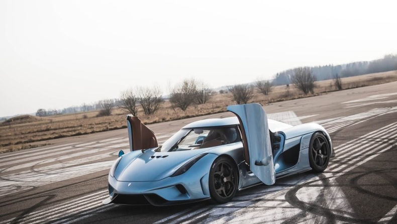 Μία εξωπραγματική Koenigsegg Regera στο Λονδίνο (vid)