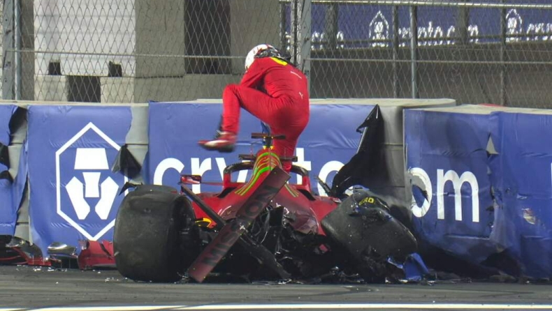 To ατύχημα του Λεκλέρ στο FP2 (vid)