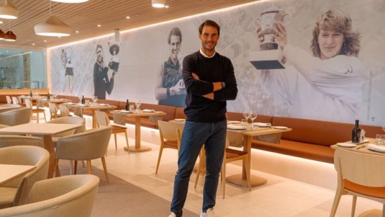 Το νέο εστιατόριο του Ράφα Ναδάλ έχει ... άρωμα Roland Garros 