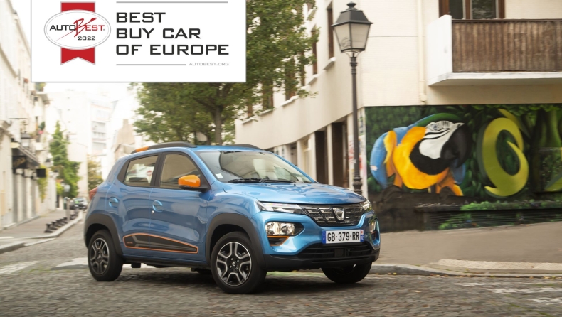Dacia Spring: Βραβεύτηκε ως το Ευρωπαϊκό Bet Buy Car