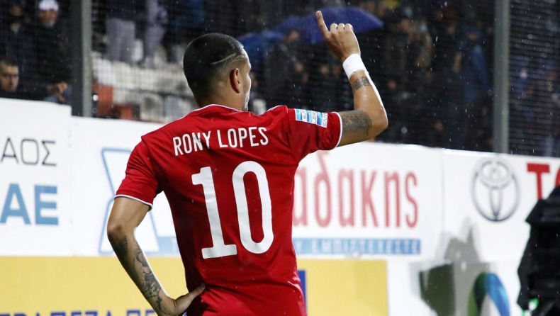 ΟΦΗ - Ολυμπιακός: Το γκολ του Ρόνι Λόπες για το 1-3 (vid)