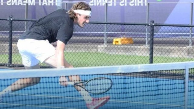 ATP Cup: Ξεκίνησε προπονήσεις στο Σίδνεϊ ο Τσιτσιπάς
