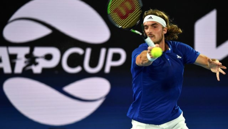 ATP Cup: Έργα και ημέρες του Στέφανου Τσιτσιπά στο τουρνουά (vids)