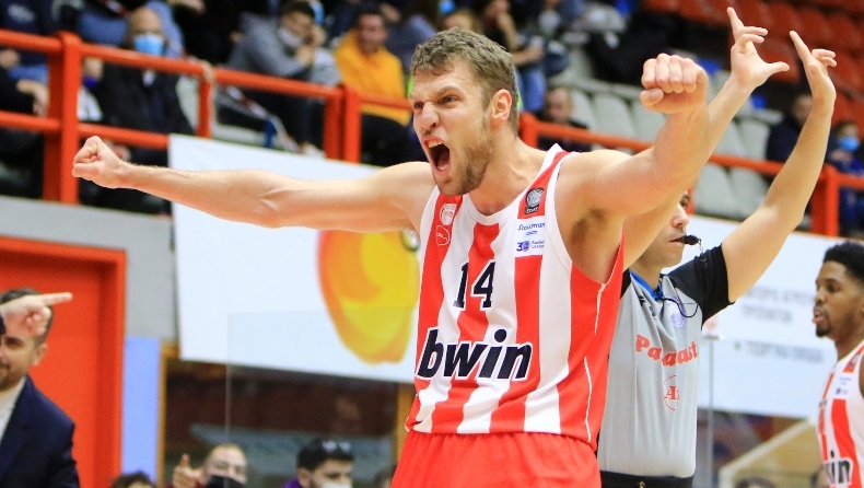 Basket League: Ο Ολυμπιακός υποδέχεται τον Απόλλωνα και το Περιστέρι τον Ιωνικό