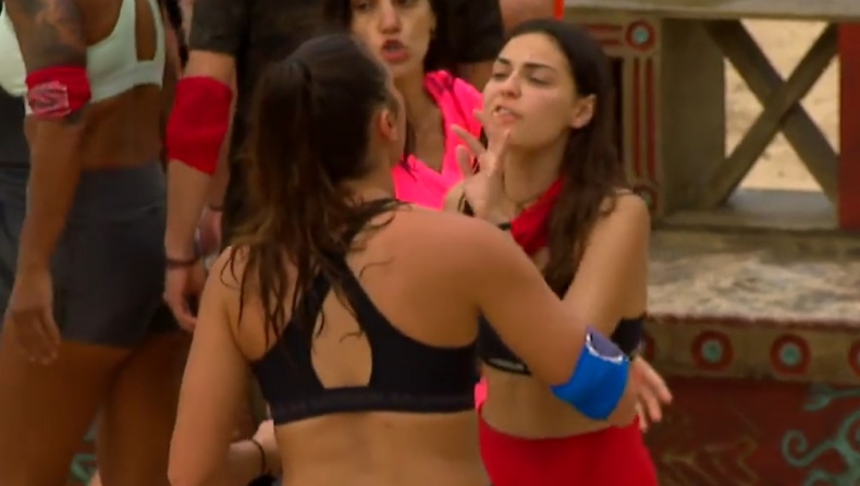 Χαμός στο Survivor: Βρισηίδα και Ασημίνα πήγαν να πιαστούν στα χέρια (vid) 