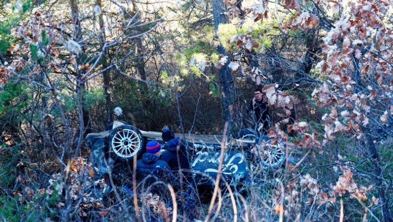 WRC: Τρομακτικό ατύχημα Μπριν με το Ford Puma Rally1 (vid)