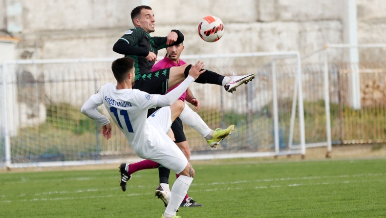 Ηρόδοτος-Παναθηναϊκός Β' 0-0: Άντεξαν με 10 οι «πράσινοι» στην Κρήτη