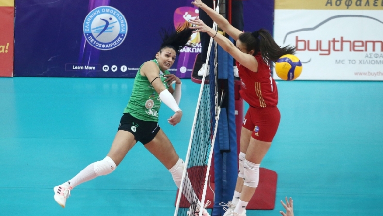 Ολυμπιακός – Παναθηναϊκός 2-3: Η μεγάλη εμφάνιση της Χαντάβα και οι πανηγυρισμοί των «πράσινων» (vids)