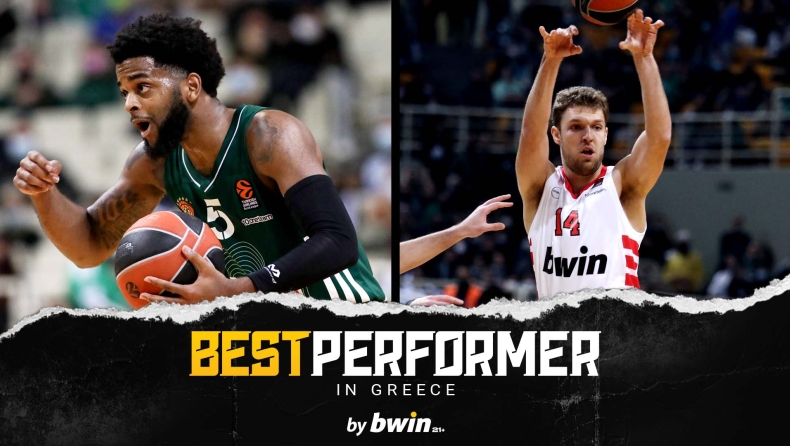 Oι "Best Performer in Greece by bwin" του Δεκεμβρίου στη EuroLeague (vid)