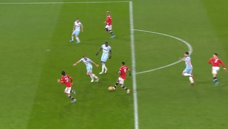 Μάντσεστερ Γιουνάιτεντ - Γουέστ Χαμ: Διαμαρτυρίες για το «buzzer beater» του Ράσφορντ και το οφσάιντ του Καβάνι (vid)