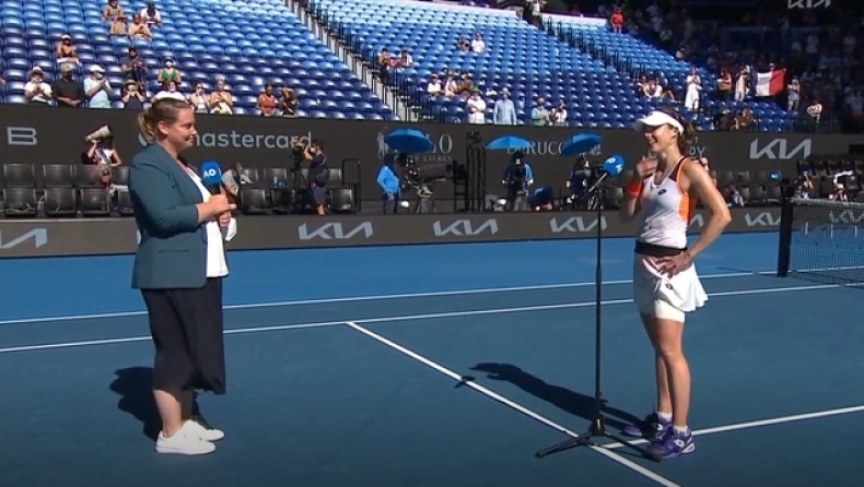 Australian Open: Η συγκινητική συνέντευξη της Κορνέ με την Ντόκιτς (vid)