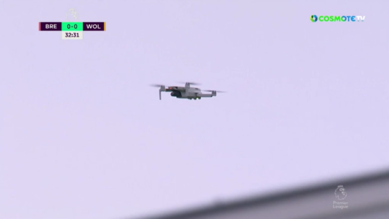 Μπρέντφορντ - Γουλβς: Διακοπή λόγω... drone πάνω από το «Community Stadium»