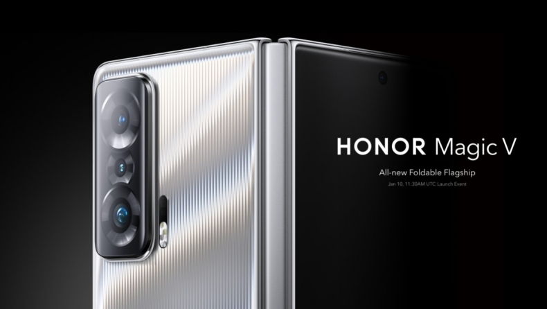 Στις 10 Ιανουαρίου η κυκλοφορία του Honor Magic V foldable smartphone