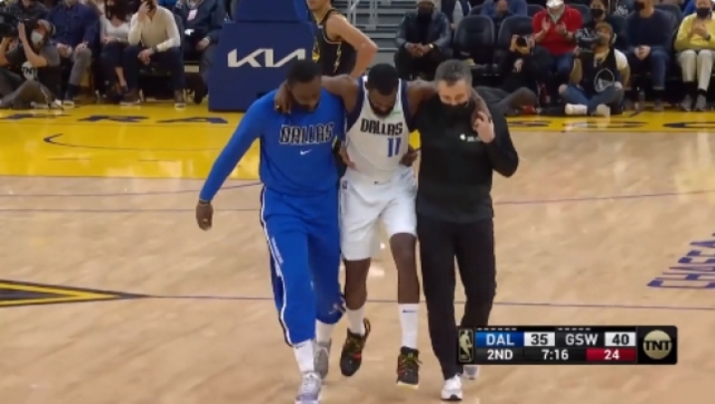 Σοκ στους Μάβερικς: Ο Χάρνταγουϊ έσπασε το πόδι του (vid)