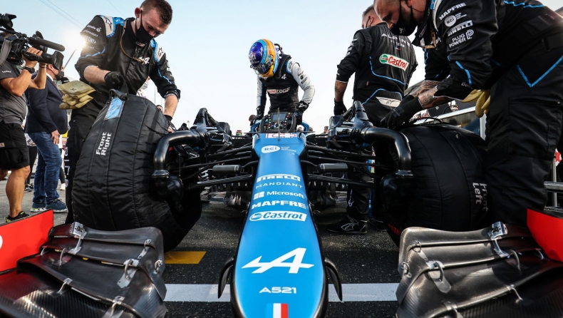 Formula 1: H Alpine A522 πήρε ζωή (vid)