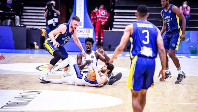 Τρεβίζο - Λαύριο 87-72: Το πάλεψε για τρία δεκάλεπτα, «άδειασε» στο τελευταίο (vid)