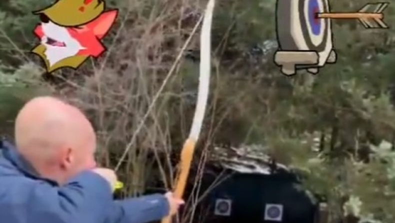 Ολυμπιακός: Ο Πρέντραγκ Τζόρτζεβιτς πήρε το... τόξο του! (vid)