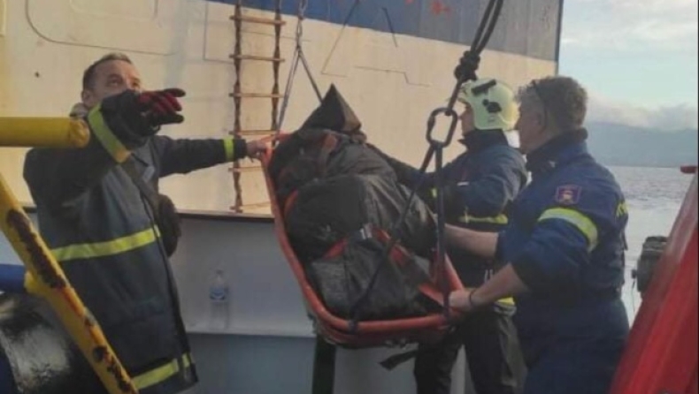 Βρέθηκε νεκρός στο φλεγόμενο πλοίο Euroferry Olympia