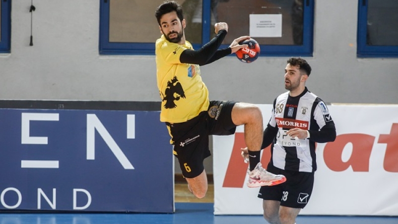 ΠΑΟΚ - ΑΕΚ 21-27: Πάει για πλεονέκτημα στους τελικούς της Handball Premier