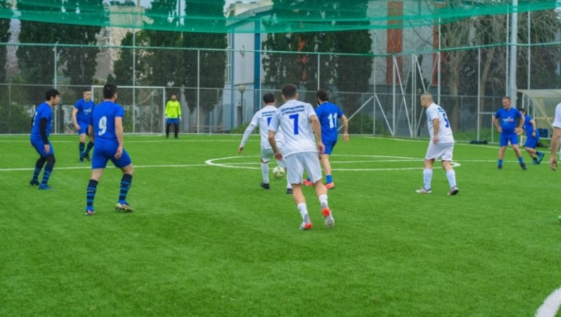 Η ΕΛ.ΑΣ έπαιζε ποδοσφαιρικό αγώνα με πρώην φυλακισμένους