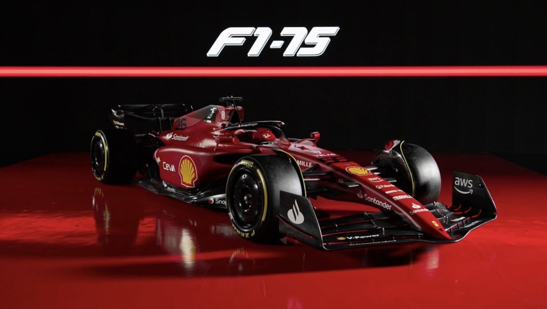 Formula 1: Αυτή είναι η νέα Ferrari F1-75 