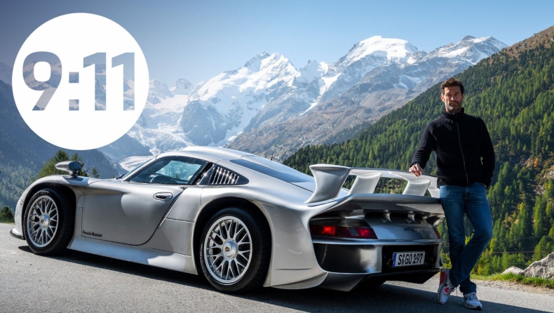 O Mark Webber και η εντυπωσιακή Porsche 911 GT1 (vid)