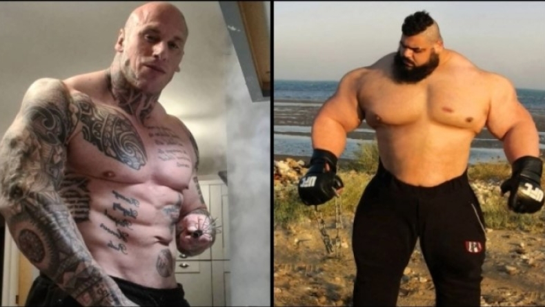 Ο «Ιρανός Hulk» απαντάει στον «πιο τρομακτικό άνθρωπο στον κόσμο»: «Θα σε πάρουν με φορείο» (vid)