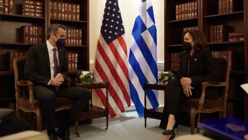 Μητσοτάκης για τη συνάντηση με την Καμάλα Χάρις: «Μεγάλη στήριξη για την ηλεκτρική διασύνδεση Ελλάδας-Αιγύπτου»