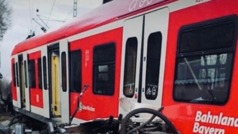 Σύγκρουση τρένων στο Μόναχο με έναν νεκρό και 40 τραυματίες