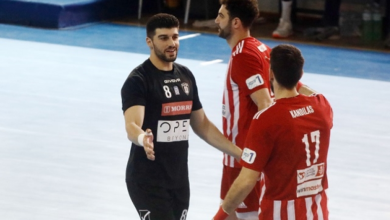 ΠΑΟΚ - Ολυμπιακός 22-26: Κυριάρχησε και πήρε προβάδισμα για τους τελικούς