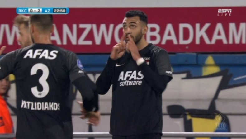 Παυλίδης: Στέλνει την Άλκμααρ στα ημιτελικά του Κυπέλλου με γκολ και ασίστ (vid)