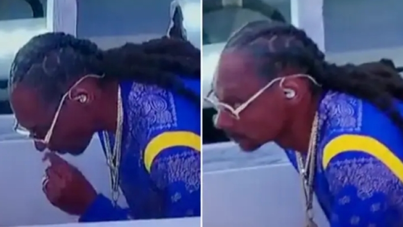 Super Bowl: O Snoop Dogg το φούντωσε το... τσιγαράκι του πάνω στην σκηνή του Super Bowl (vid)