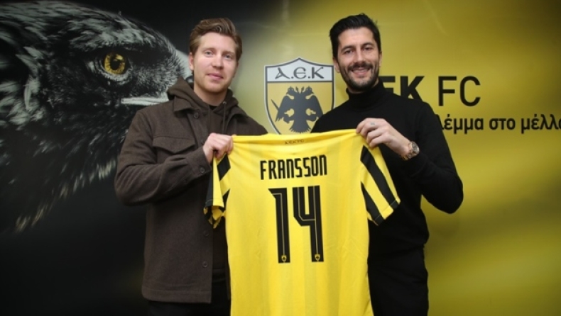 ΑΕΚ: Κι επίσημα στην Ένωση ο Φράνσον