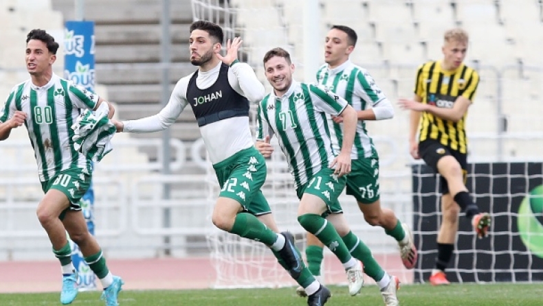 ΑΕΚ Β' - ΠΑΟ Β' 0-1: «Έκλεψε» το ματς με Τσιριγώτη! 