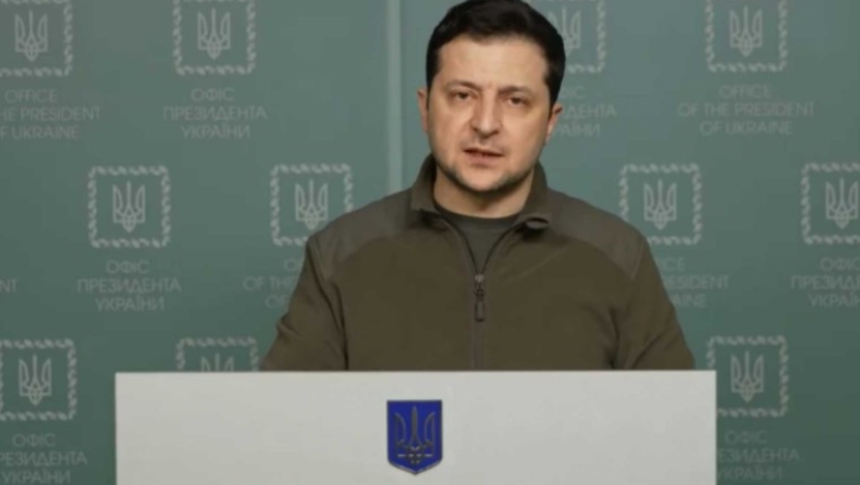 Νέο μήνυμα Ζελένσκι: «Σταθήκαμε όρθιοι, ελέγχουμε το Κίεβο και τις άλλες πόλεις» (vid)