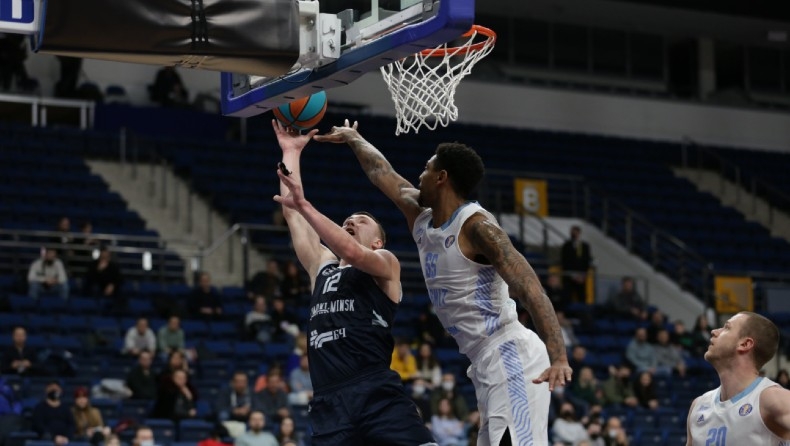 Τσμόκι Μινσκ - Ζενίτ 74-90: Νίκησε και παρέμεινε στο... κυνήγι της πρωτιάς 
