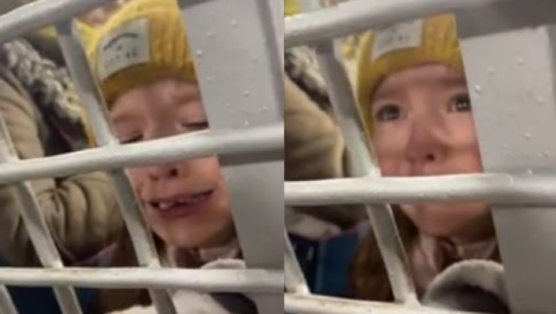 Μικρά παιδιά στη Ρωσία κρατήθηκαν από την αστυνομία επειδή συμμετείχαν σε αντιπολεμική διαδήλωση (vid)