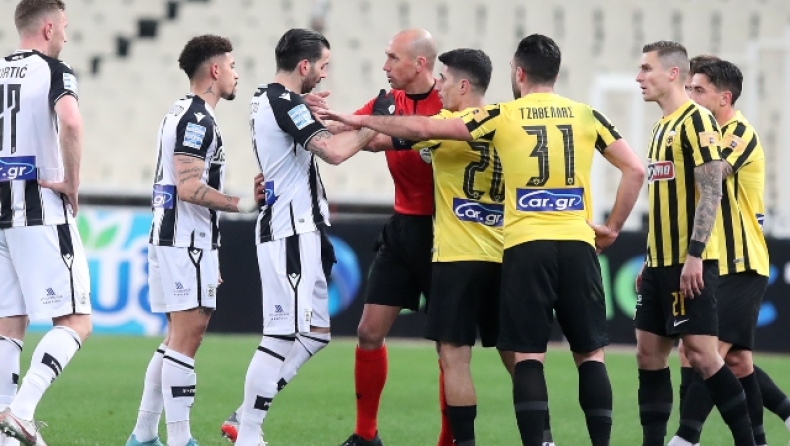  ΑΕΚ-ΠΑΟΚ: Η αποβολή του Τσιγγάρα (vid)