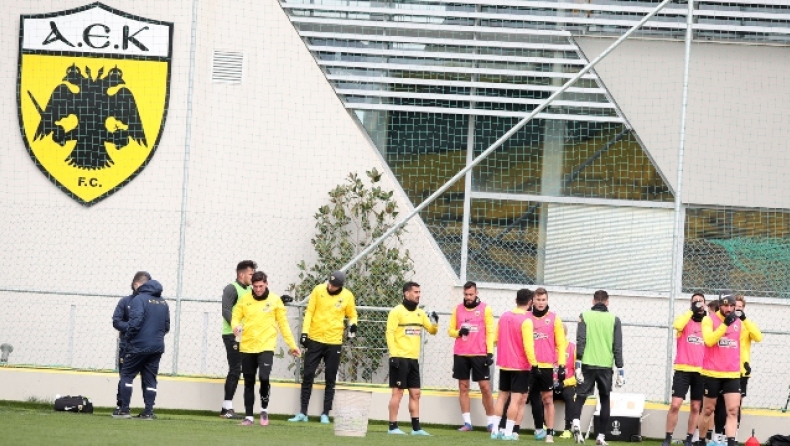 ΑΕΚ: Η πρώτη προπόνηση στο «Σεραφείδειο» (vid)