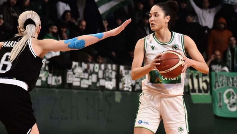 Παναθηναϊκός - ΠΑΟΚ 60-55: Επιστροφή στις επιτυχίες για τις «πράσινες»