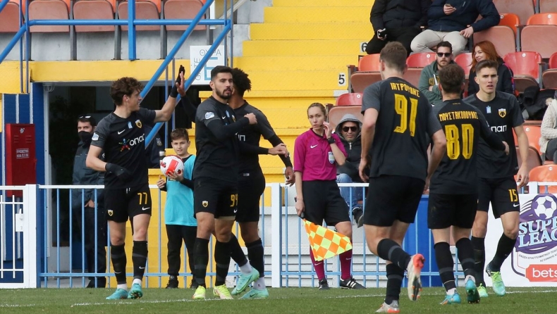 ΑΕΚ Β' - Ζάκυνθος 1-0: Ο Γιούσης έδωσε τη λύση και τη νίκη στην Ένωση