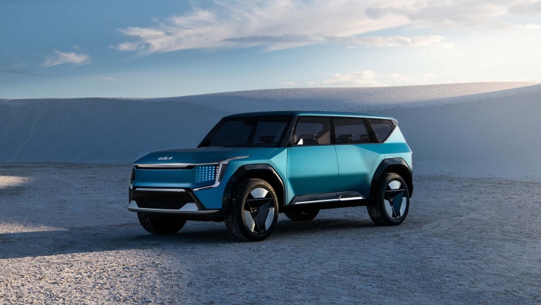 Kia EV9: Το 2023 στην Ευρώπη το μεγάλο ηλεκτρικό SUV